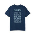 Outside