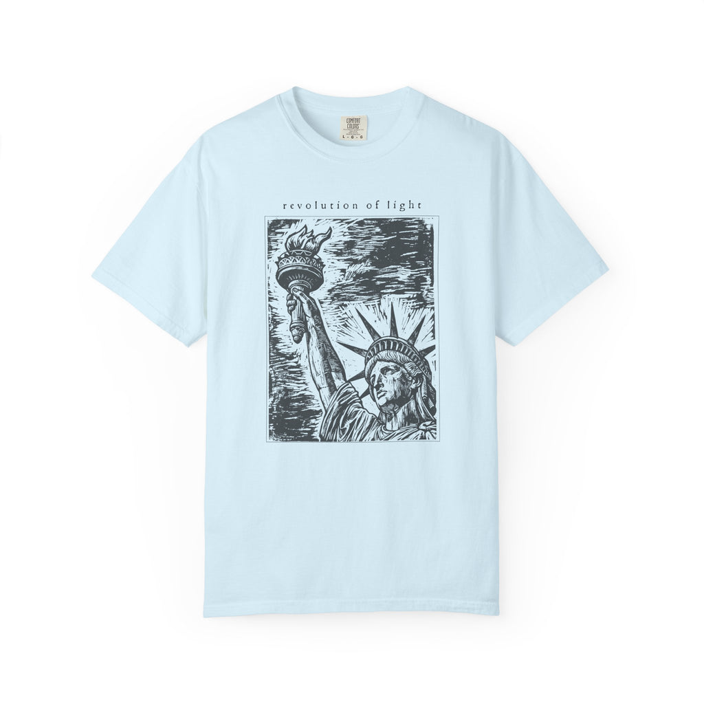 Revolution of Light Statue of Liberty Graphic T-Shirt