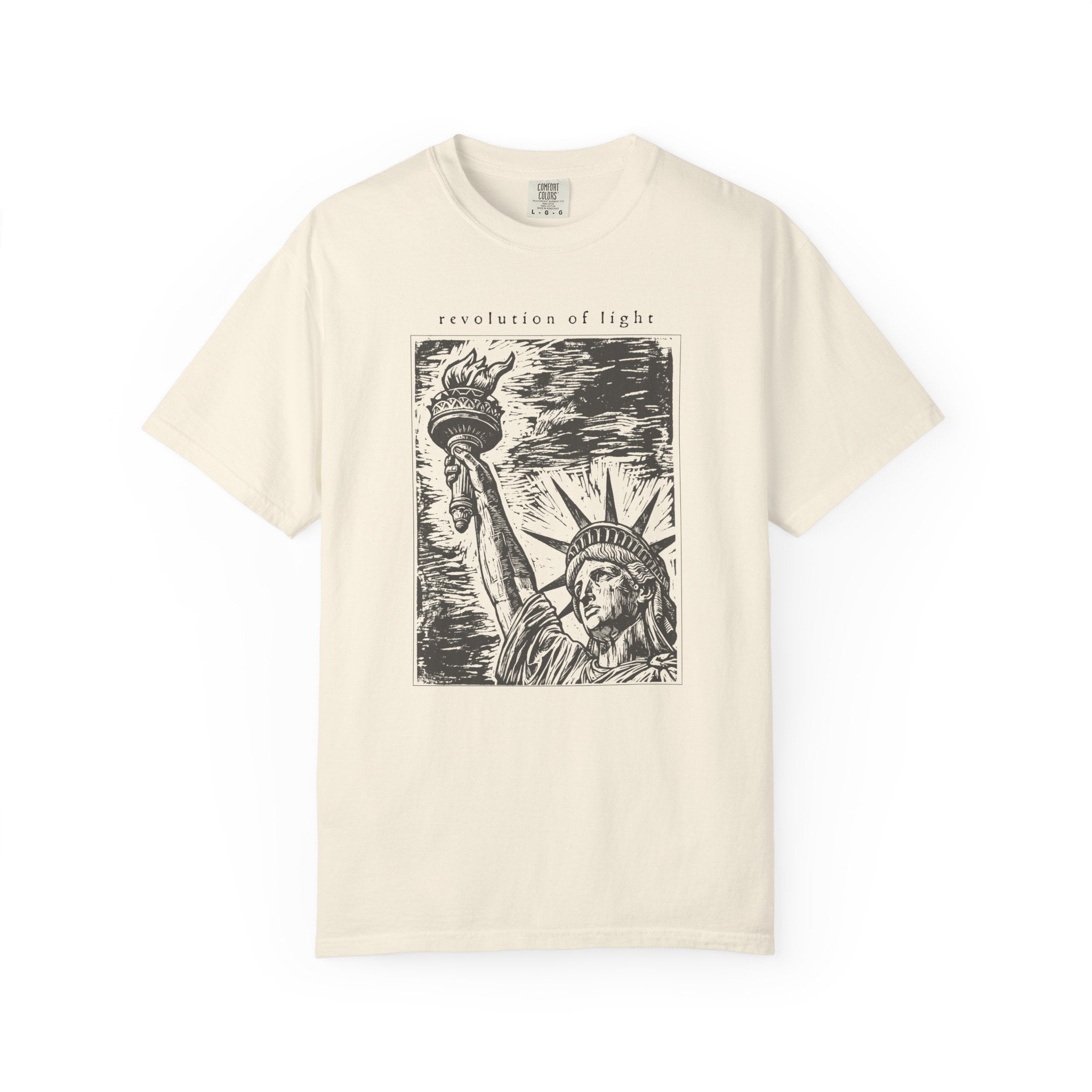 Revolution of Light Statue of Liberty Graphic T-Shirt
