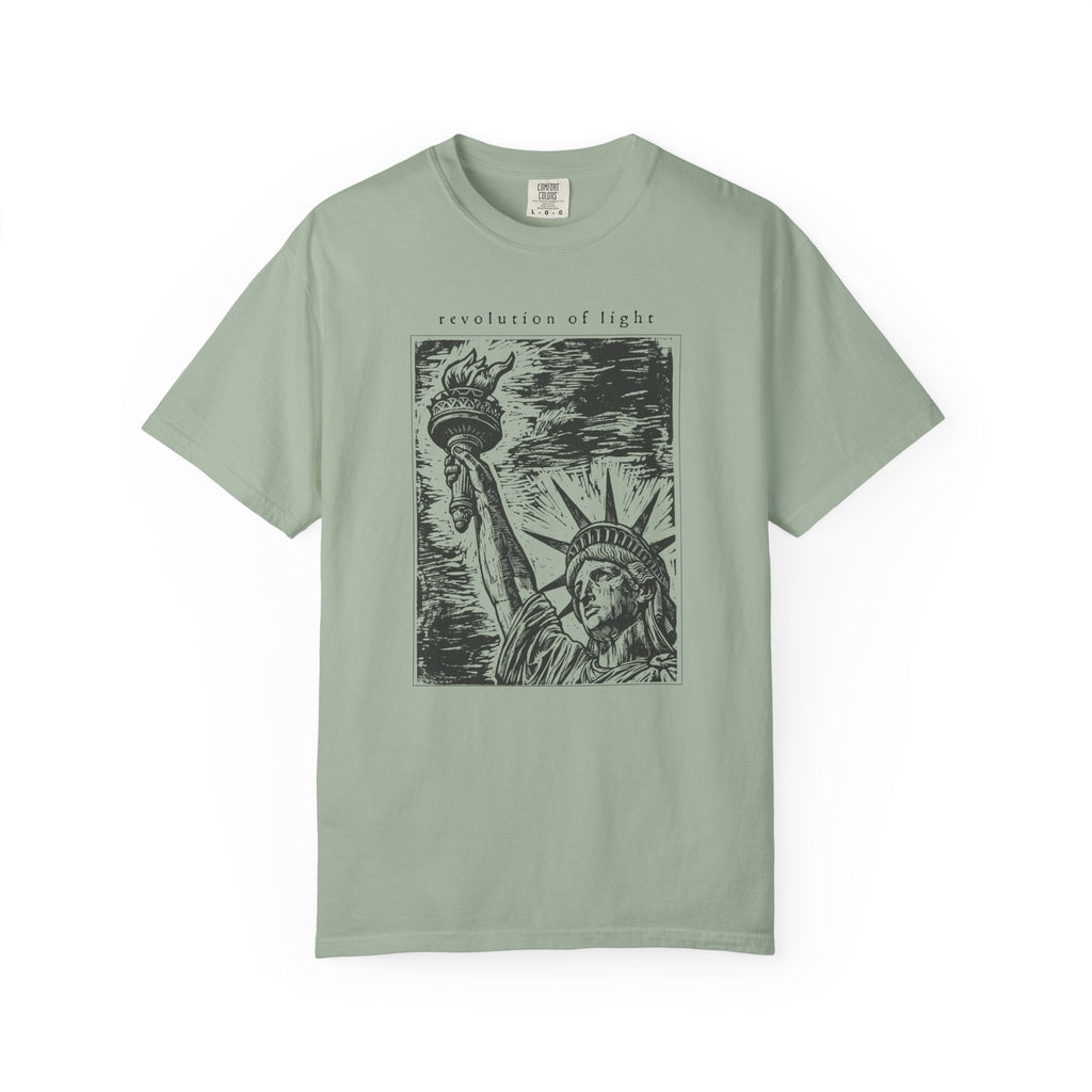 Revolution of Light Statue of Liberty Graphic T-Shirt