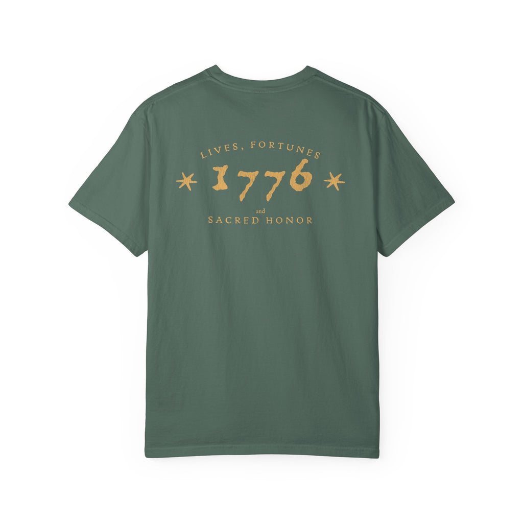 Lives, Fortunes, and Sacred Honor 1776 Heritage Tee