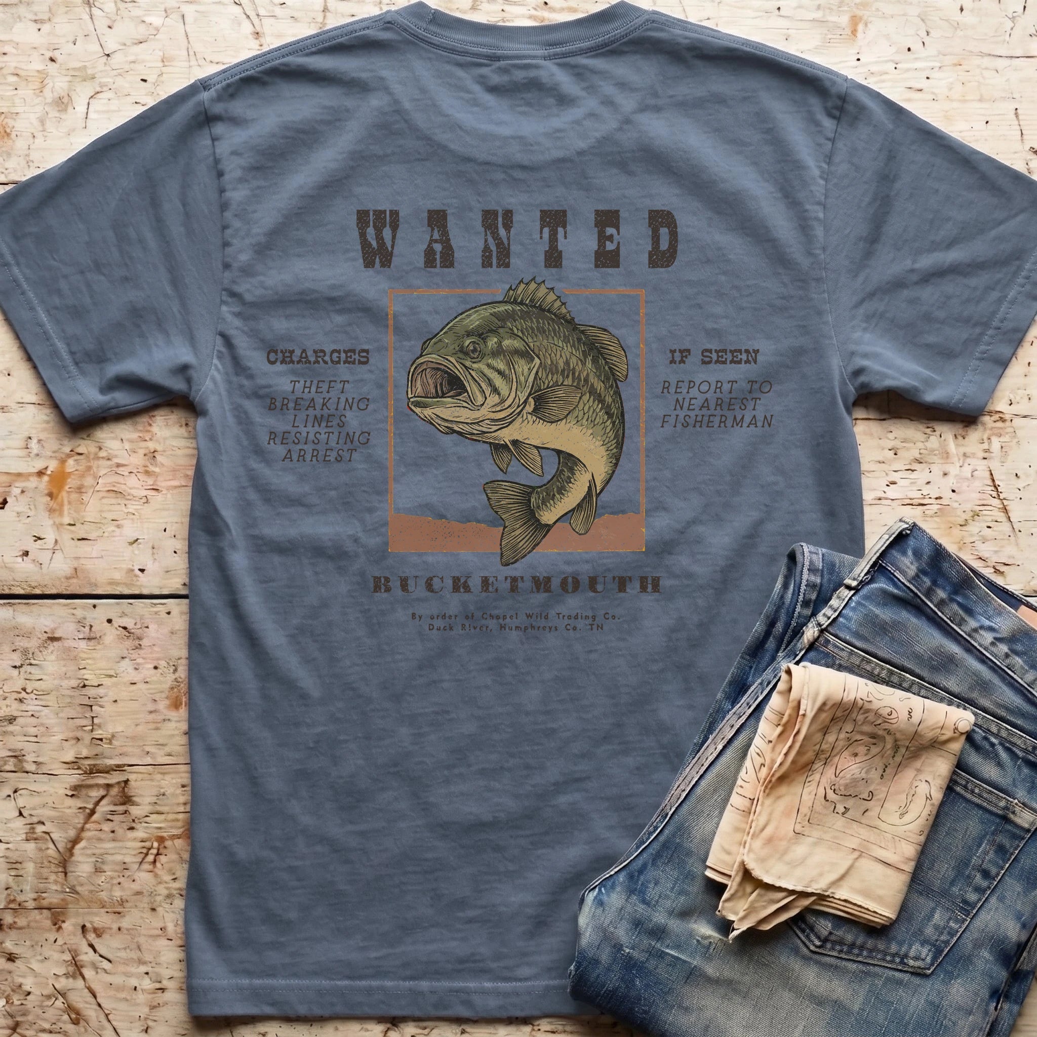 Wanted Bucketmouth