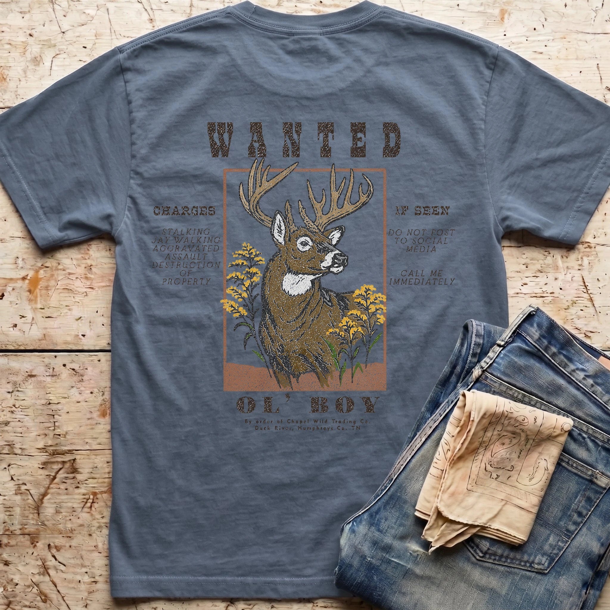 Wanted Ol’ Boy Whitetail Buck