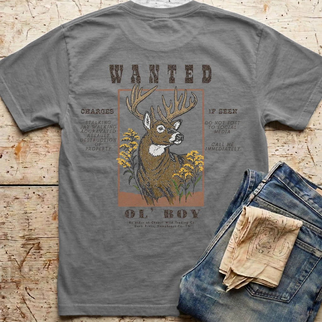Wanted Ol’ Boy Whitetail Buck