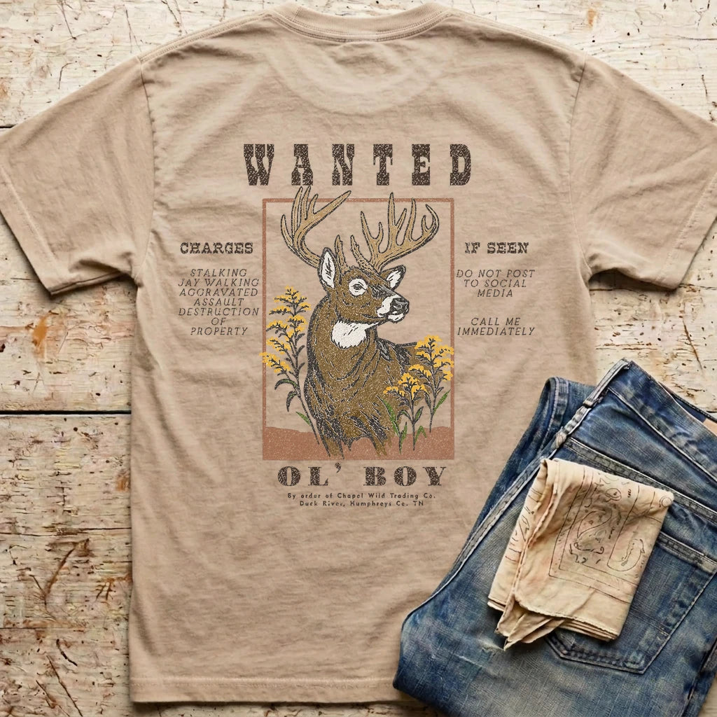 Wanted Ol’ Boy Whitetail Buck